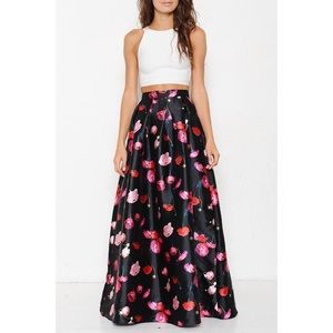L’atiste Floral Ballgown Skirt